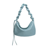 Reign Blue Recycled Vegan Shoulder Bag