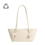 Cassidy Bone Recycled Vegan Shoulder Bag