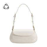 Amari Ivory Recycled Vegan Shoulder Bag