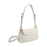 Amari Ivory Recycled Vegan Shoulder Bag