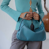 Nicolette Slate Recycled Vegan Shoulder Bag