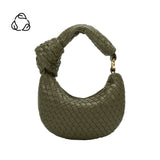 Brigitte Olive Woven Charm