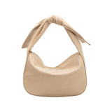 Marni Beige Crinkle Bow Crossbody Bag