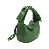 Marni Green Crinkle Bow Crossbody Bag