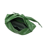 Marni Green Crinkle Bow Crossbody Bag