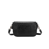 Faye Black Clutch Crossbody Bag