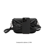 Faye Black Clutch Crossbody Bag