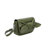 Faye Olive Clutch Crossbody Bag