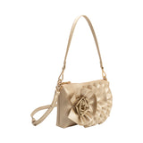 Florence Gold Recycled Vegan Shoulder Bag