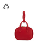 Natasha Red Micro Recycled Vegan Charm Bag