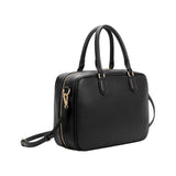 Natasha Black Large Recycled Vegan Top Handle Bag