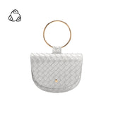 Felix Silver Ring Top Handle Bag