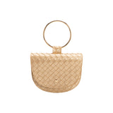 Felix Gold Ring Top Handle Bag