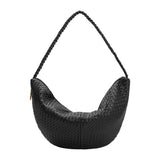 Raquel Black XL Recycled Vegan Shoulder Bag