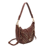 Maeve Burgundy Recycled Vegan Shoulder Bag