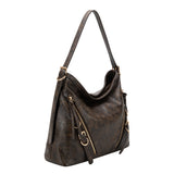 Sloane Espresso Recycled Vegan Shoulder Bag