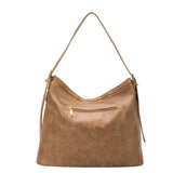 Sloane Tan Recycled Vegan Shoulder Bag