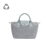 Winnie Blue Sherpa Tote Bag