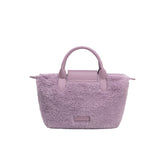 Winnie Lavender Sherpa Tote Bag