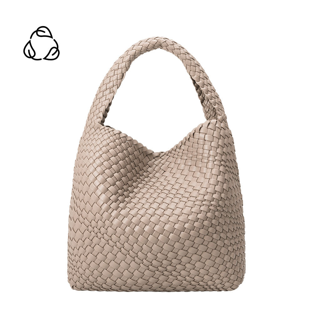 Leather tote Meli Melo Beige in Leather - 25653064