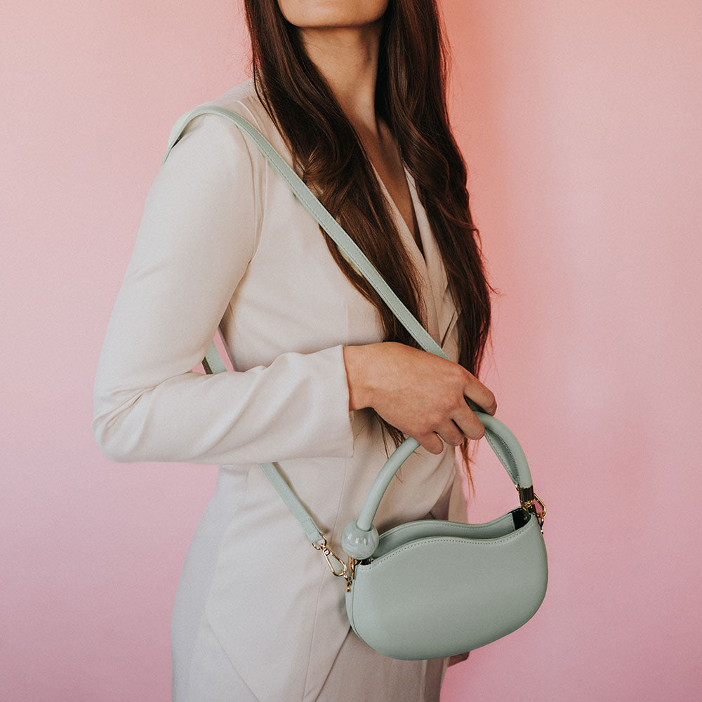 Jade Jennie Recycled Vegan Leather Crossbody Bag
